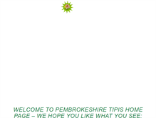 Tablet Screenshot of pembrokeshiretipis.com